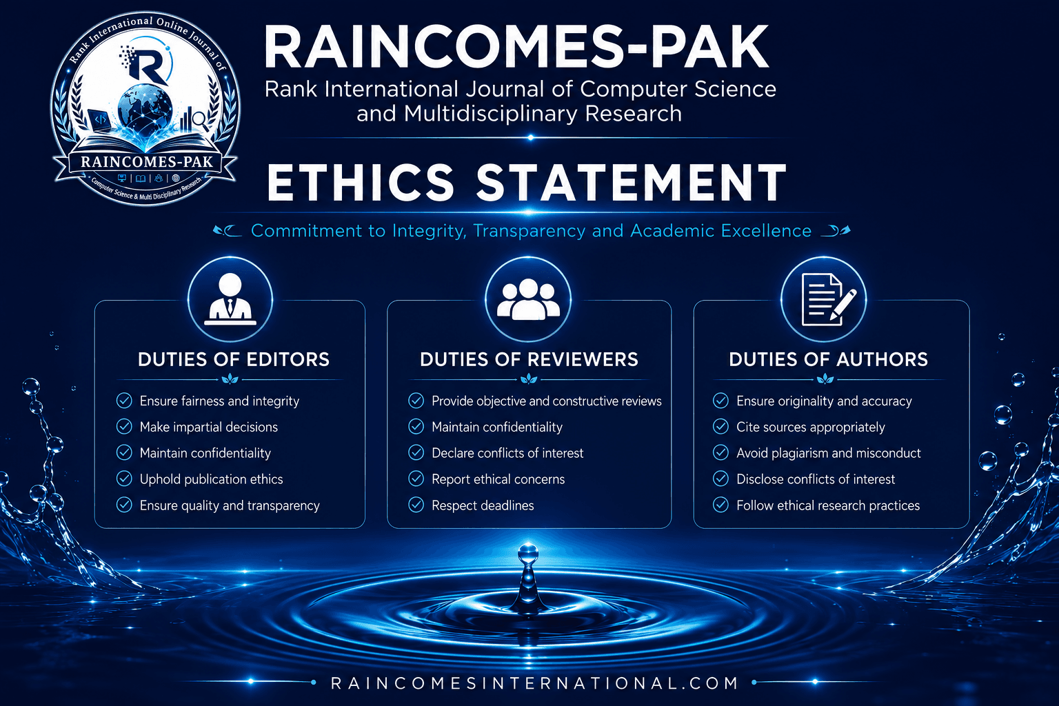 Ethics Statement Pictorial View
